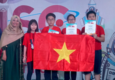 Việt Nam giành 4 Huy chương Vàng tại kỳ thi Khoa học Quốc tế ISC năm 2019