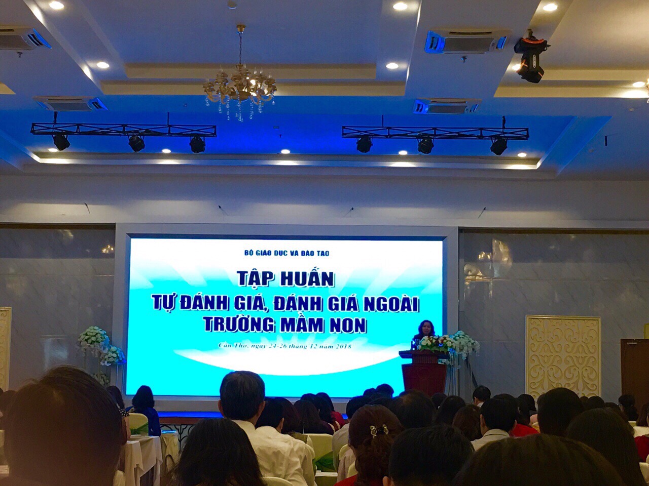Bộ Giáo dục và Đào tạo tổ chức tập huấn tự đánh giá, đánh giá ngoài trường Mầm non