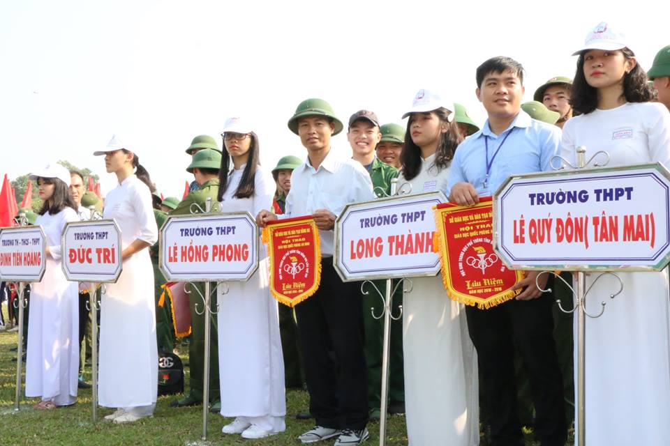 Khai mạc Hội thao Giáo dục quốc phòng an ninh học sinh THPT lần VIII năm 2019
