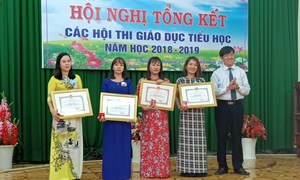 Phòng GDĐT huyện Tân Phú tổ chức tổng kết các hội thi giáo dục tiểu học năm học 2018-2019 