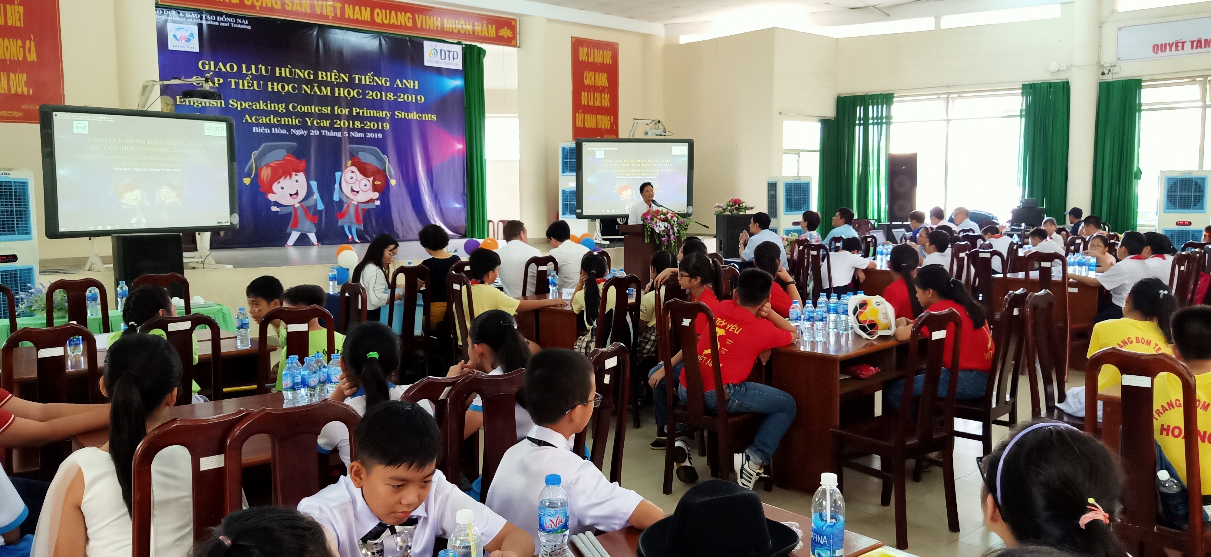 Sở Giáo dục và Đào tạo tổ chức Giao lưu hùng biện tiếng Anh cấp Tiểu học năm học 2018-2019