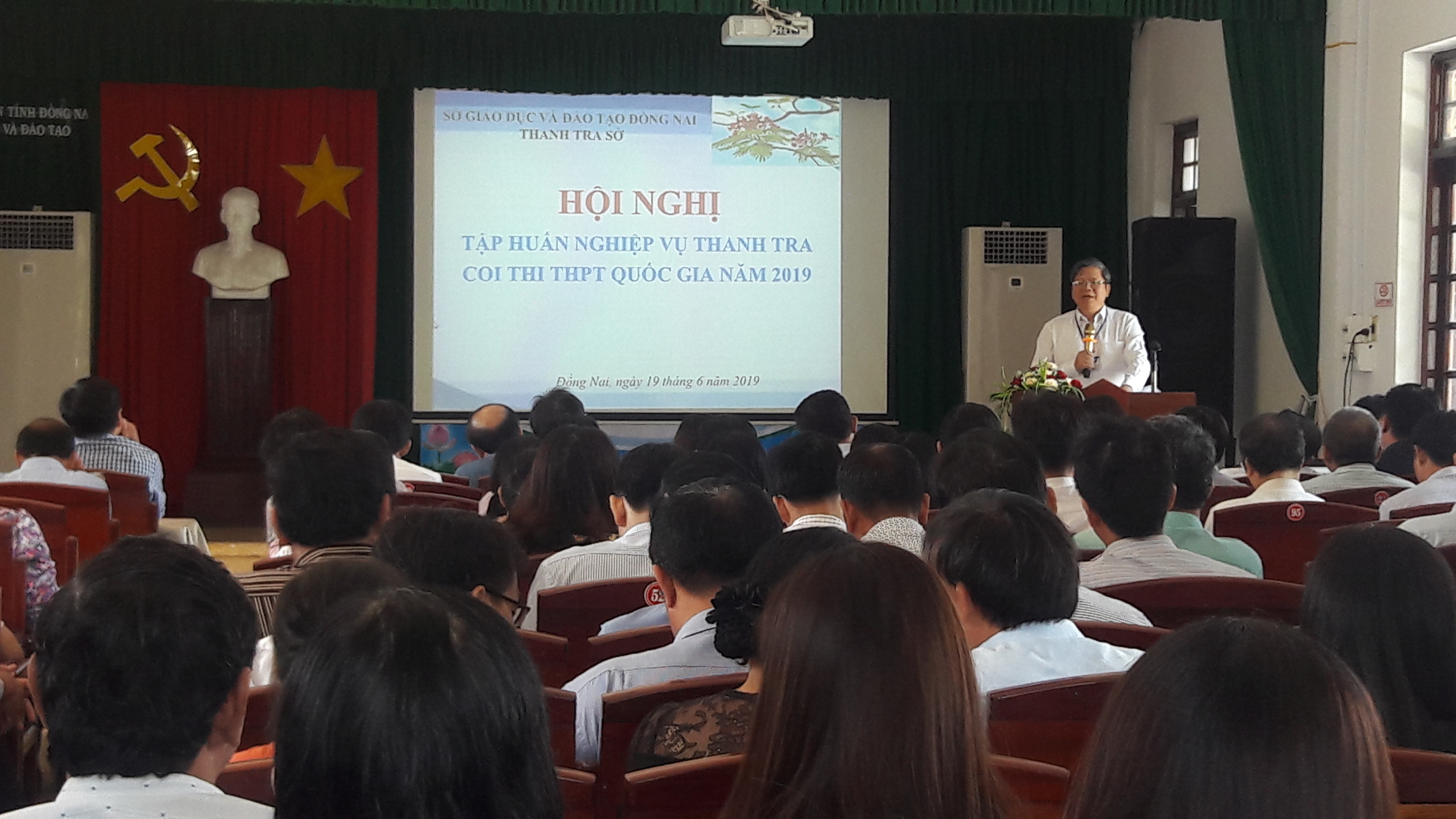 Sở Giáo dục và Đào tảo tỉnh Đồng Nai Tập huấn công tác thanh tra thi THPT Quốc gia năm 2019