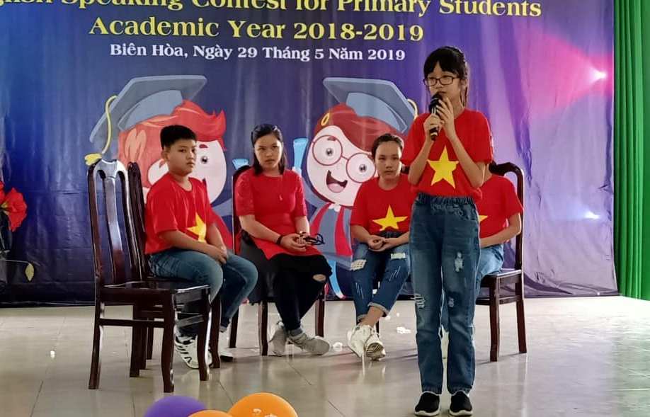 Phòng GDĐT Long Khánh xuất sắc đoạt giải nhất Giao lưu hùng biện tiếng Anh cấp tỉnh bậc tiểu học