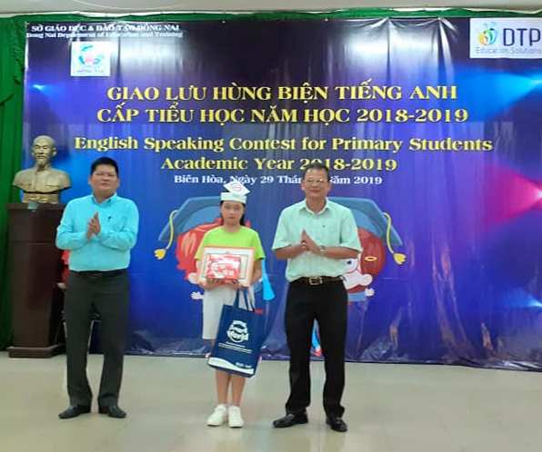 Phòng GDĐT Long Khánh xuất sắc đoạt giải nhất Giao lưu hùng biện tiếng Anh cấp tỉnh bậc tiểu học