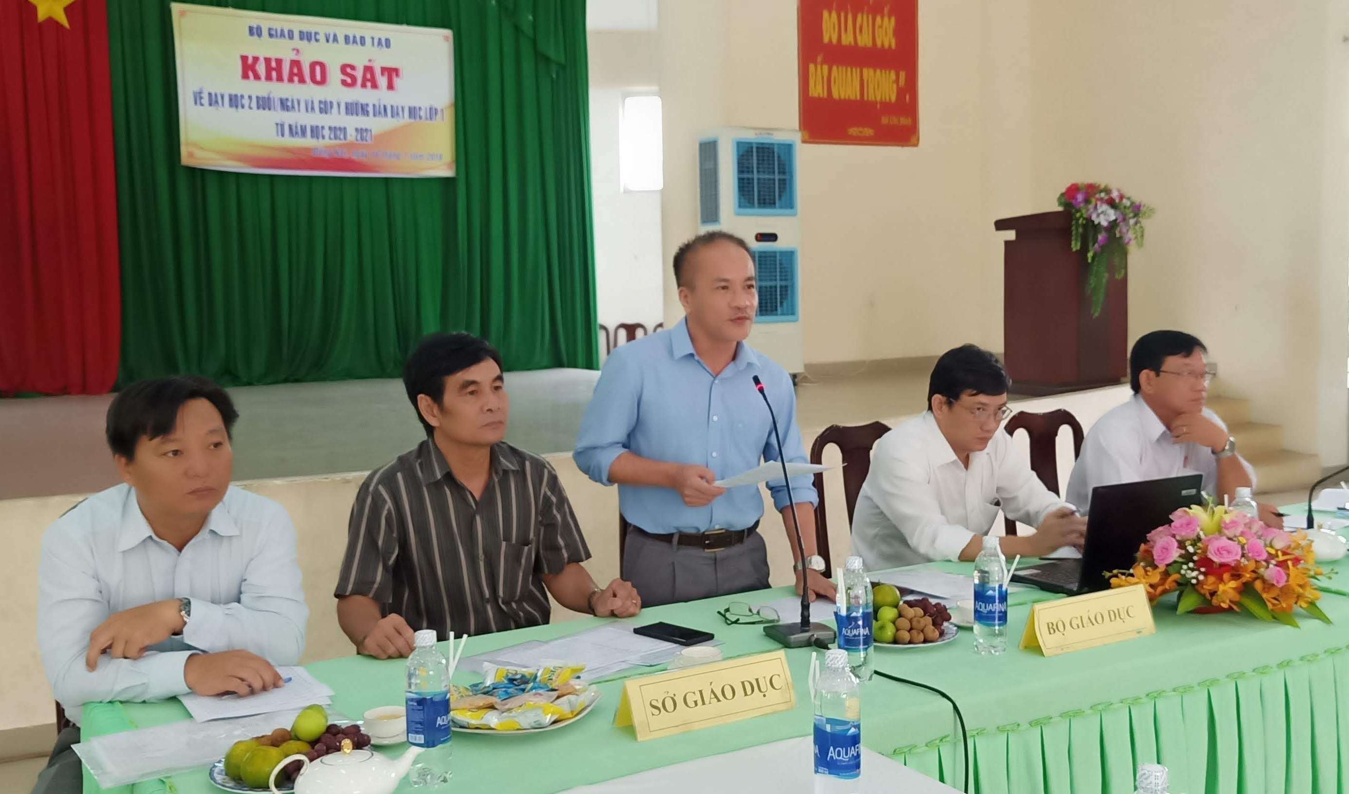 Bộ Giáo dục và Đào tạo khảo sát về dạy học 2 buổi/ngày và góp ý hướng dẫn dạy học từ năm học 2020-2021 tại tỉnh Đồng Nai