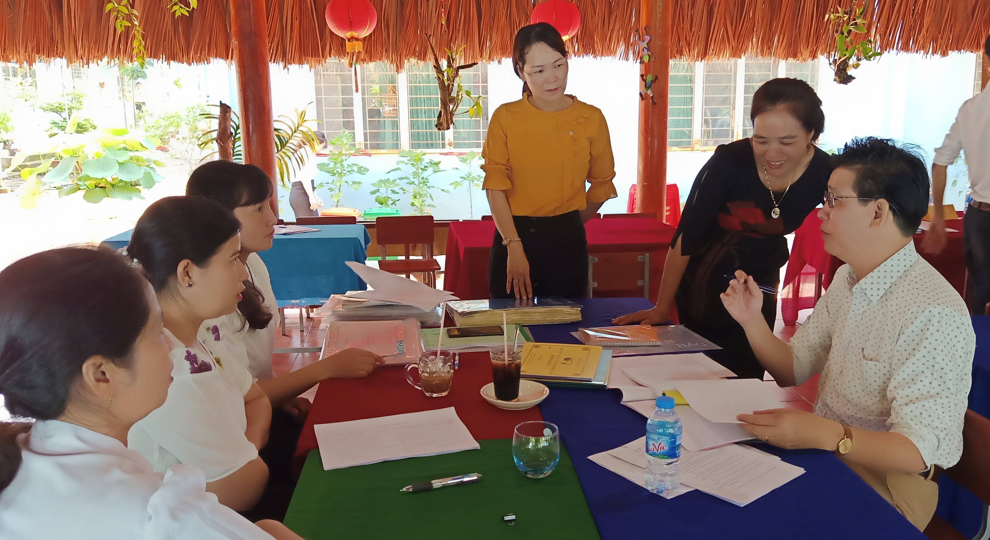 Kiểm tra, thẩm định kết quả xây dựng trường học đạt chuẩn Quốc gia tại Trường Tiểu học Bàu Phụng huyện Vĩnh Cửu, tỉnh Đồng Nai