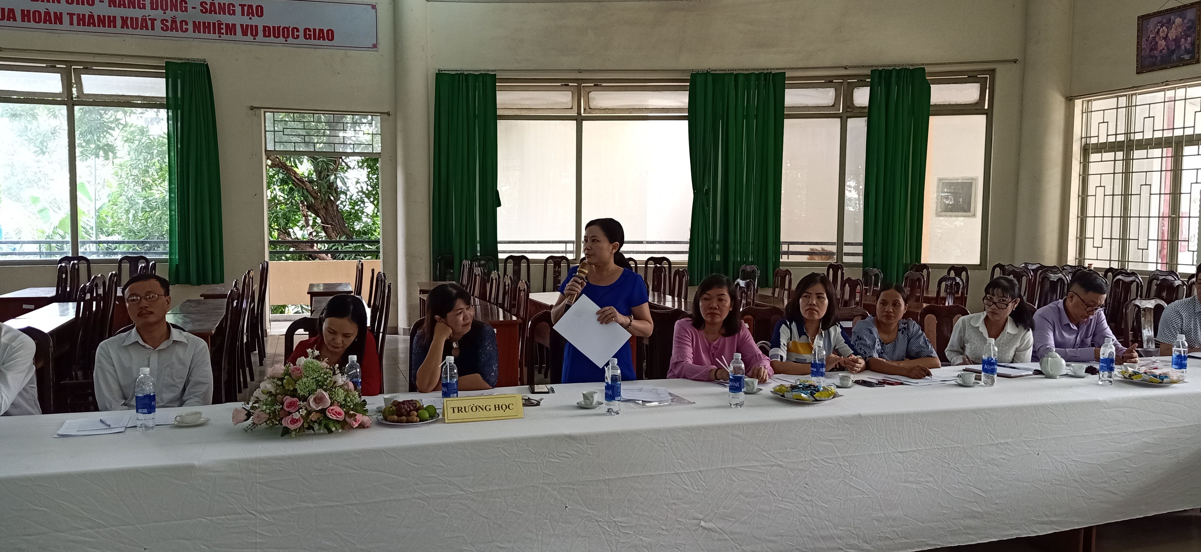 Bộ Giáo dục và Đào tạo khảo sát về dạy học 2 buổi/ngày và góp ý hướng dẫn dạy học từ năm học 2020-2021 tại tỉnh Đồng Nai