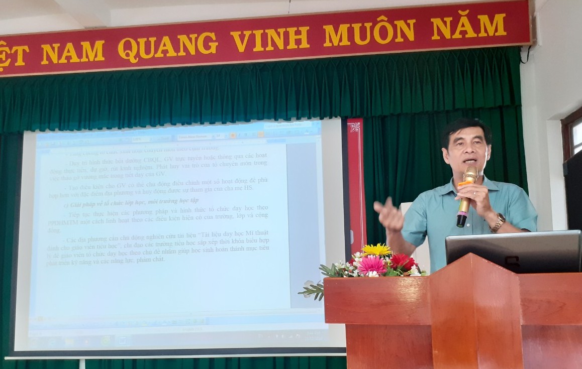 Hội nghị Tổng kết năm học 2018-2019, triển khai nhiệm vụ năm học 2019-2020 của Giáo dục Tiểu học