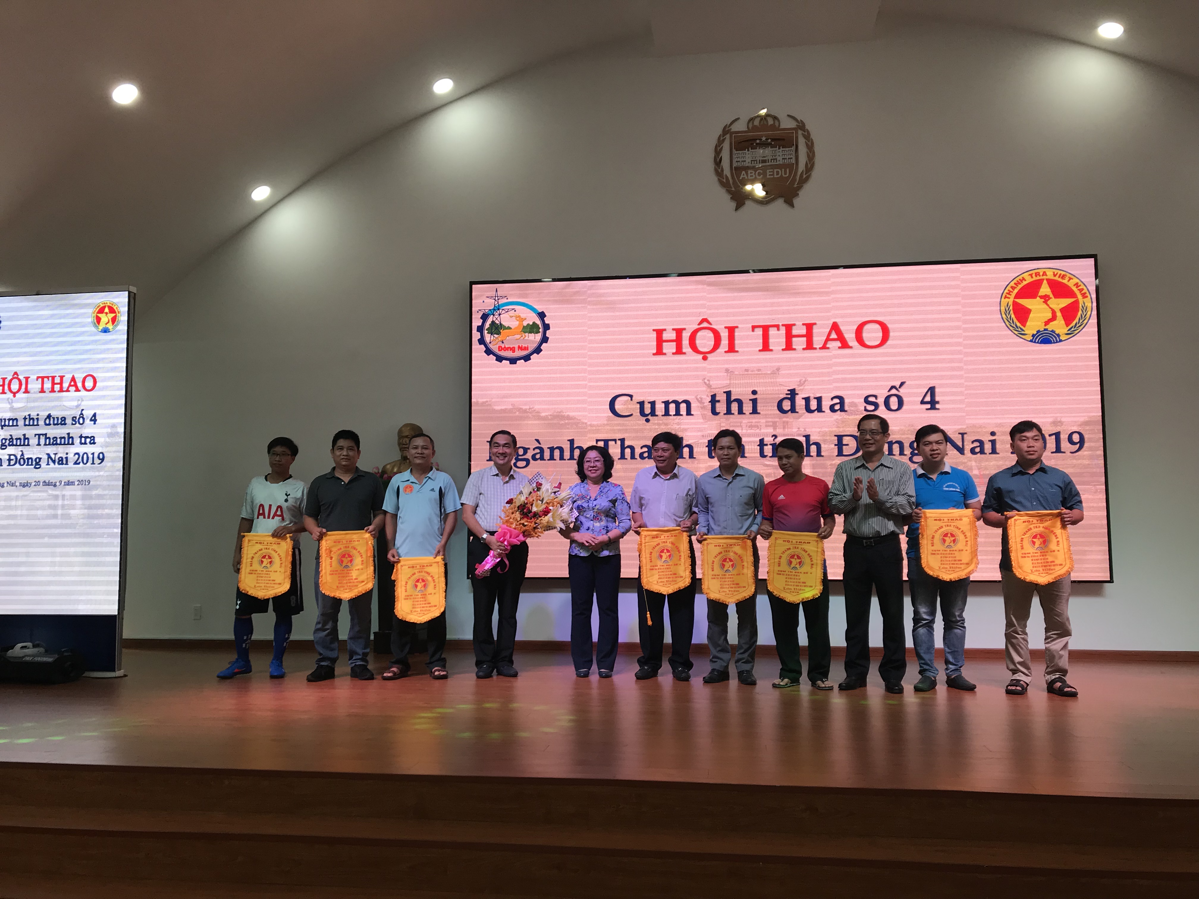 Cụm thi đua số 4 ngành thanh tra tỉnh Đồng Nai tổ chức Hội thao năm 2019