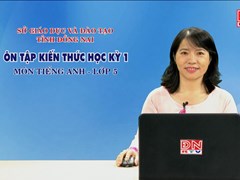 Ôn tập kiến thức HK2- Môn Tiếng Anh - lớp 5 (25-03-2020) 