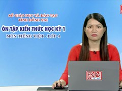 Ôn tập kiến thức HK1- Môn Tiếng Việt- lớp 04 (02-03-2020) 