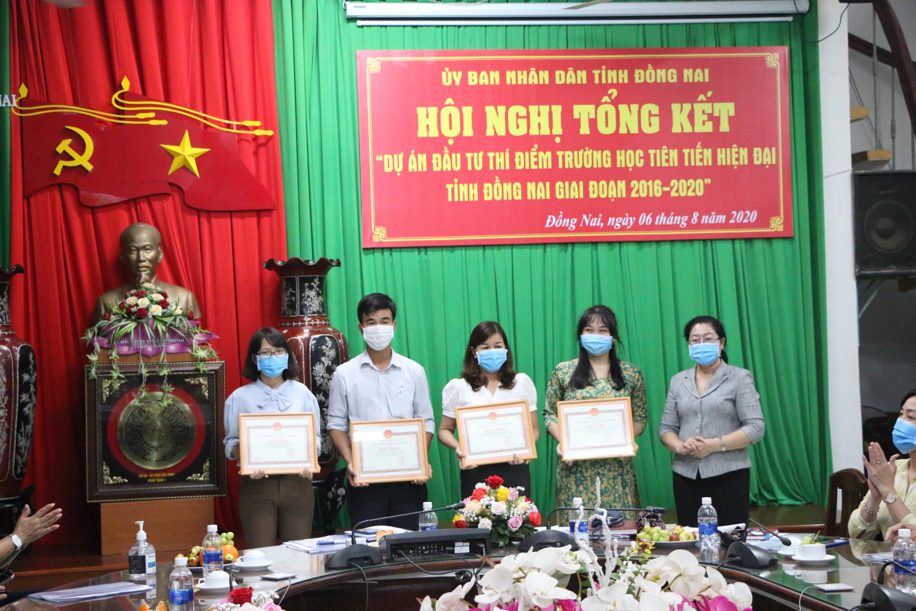 Tổng kết Dự án đầu tư thí điểm trường học tiên tiến, hiện đại tỉnh Đồng Nai, giai đoạn 2016-2020.