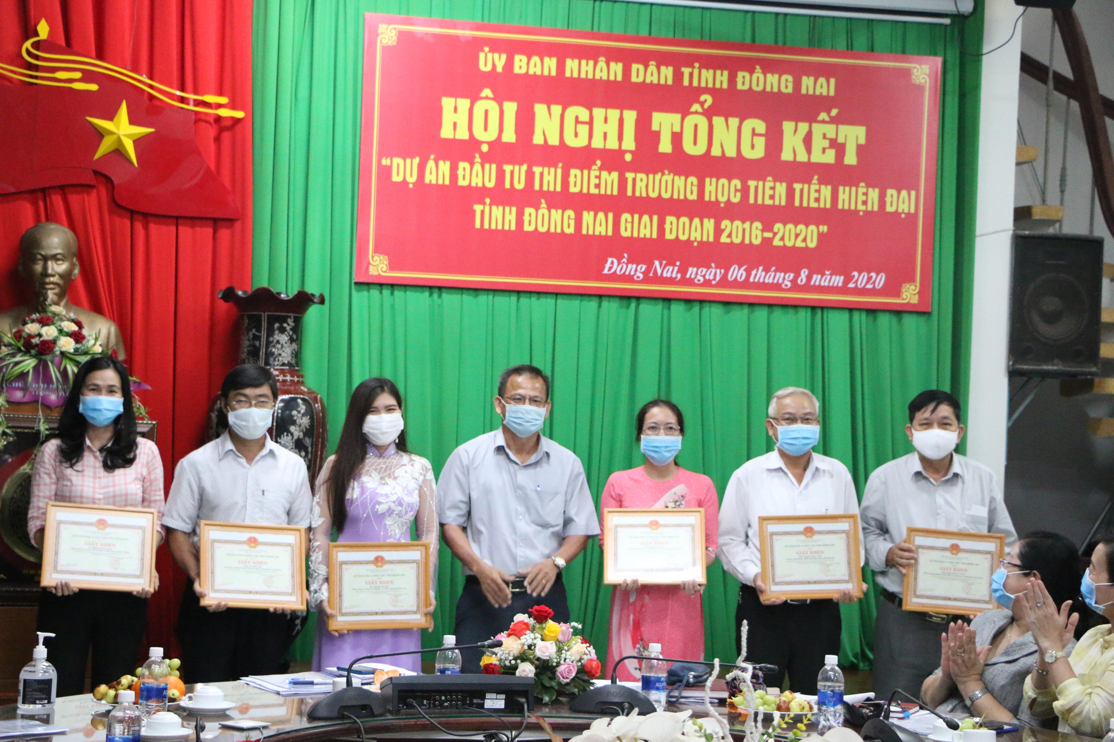 Tổng kết Dự án đầu tư thí điểm trường học tiên tiến, hiện đại tỉnh Đồng Nai, giai đoạn 2016-2020.