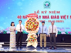 Kỷ niệm 40 năm Ngày Nhà giáo Việt Nam 20-11 