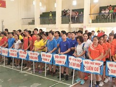 Giải bóng chuyền hơi ngành GDĐT thành phố Lạng Sơn chào mừng kỷ niệm 40 năm ngày thành lập Nhà giáo Việt Nam (20/11/1982-20/11/2022)