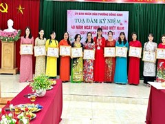 UBND phường Đông Kinh tổ chức Tọa đàm kỷ niệm 40 năm ngày Nhà giáo Việt Nam 20-11